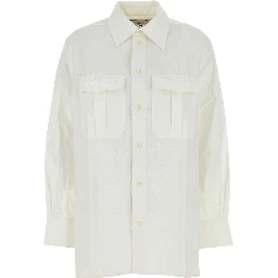 UPCYCLED HOUSEHOLD LINEN TWIN POCKET SHIRT