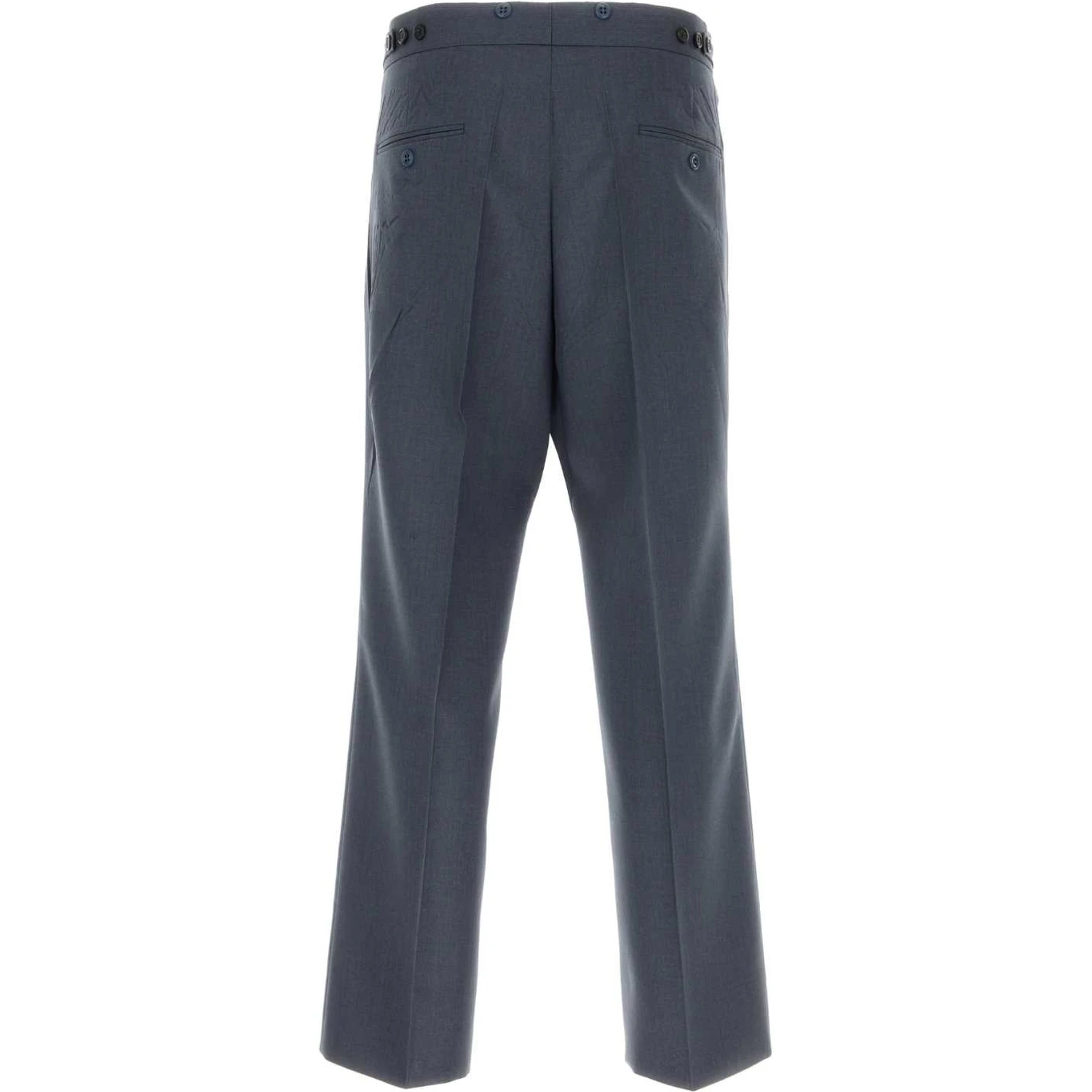 PANTALONI IN MOHAIR SETA
