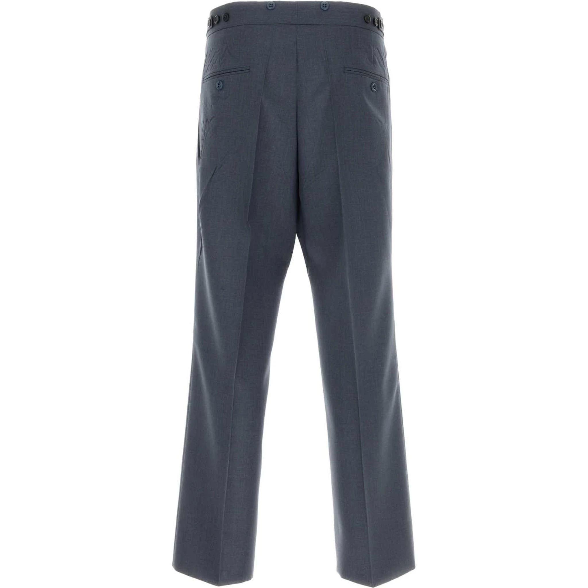 PANTALONI IN MOHAIR SETA