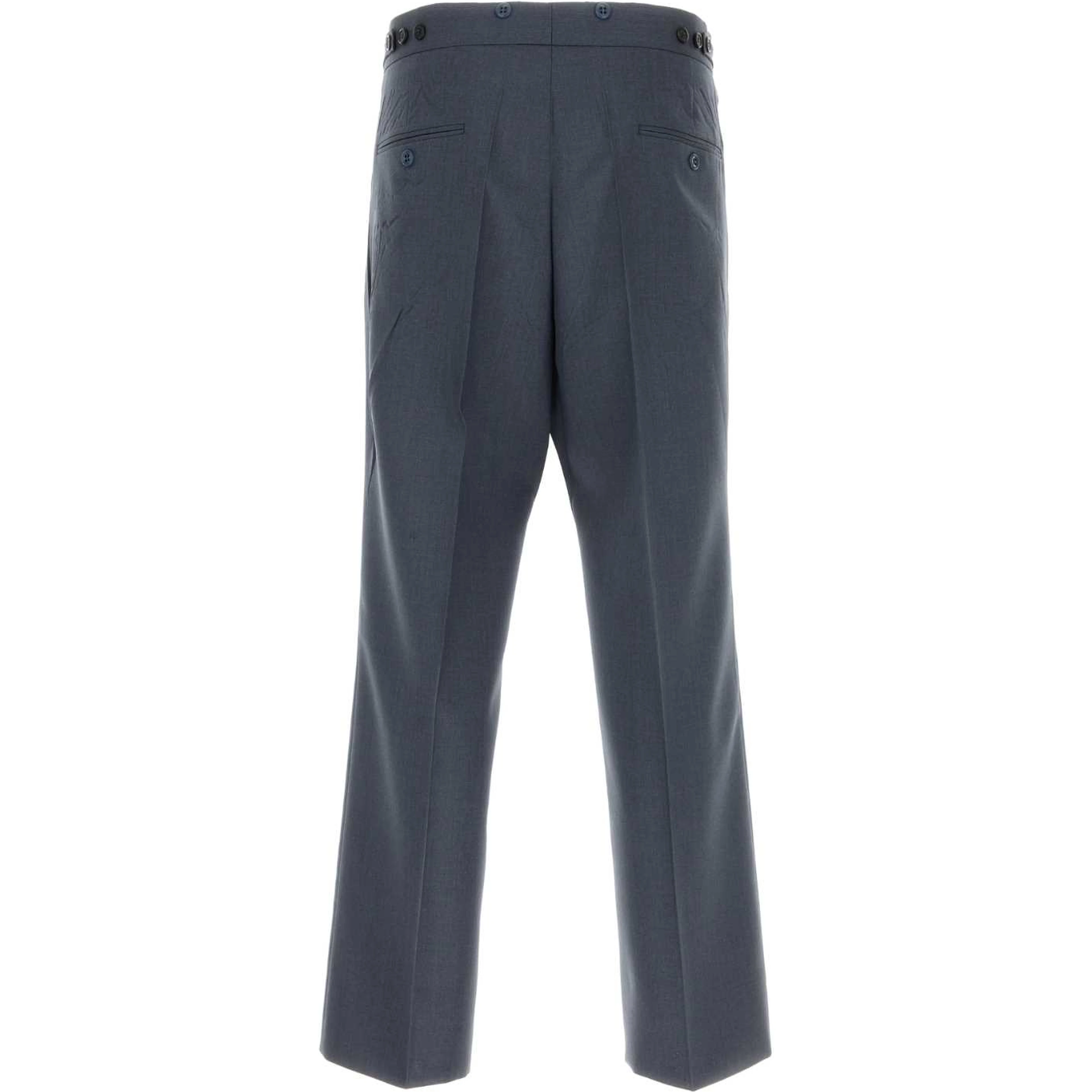 PANTALONI IN MOHAIR SETA