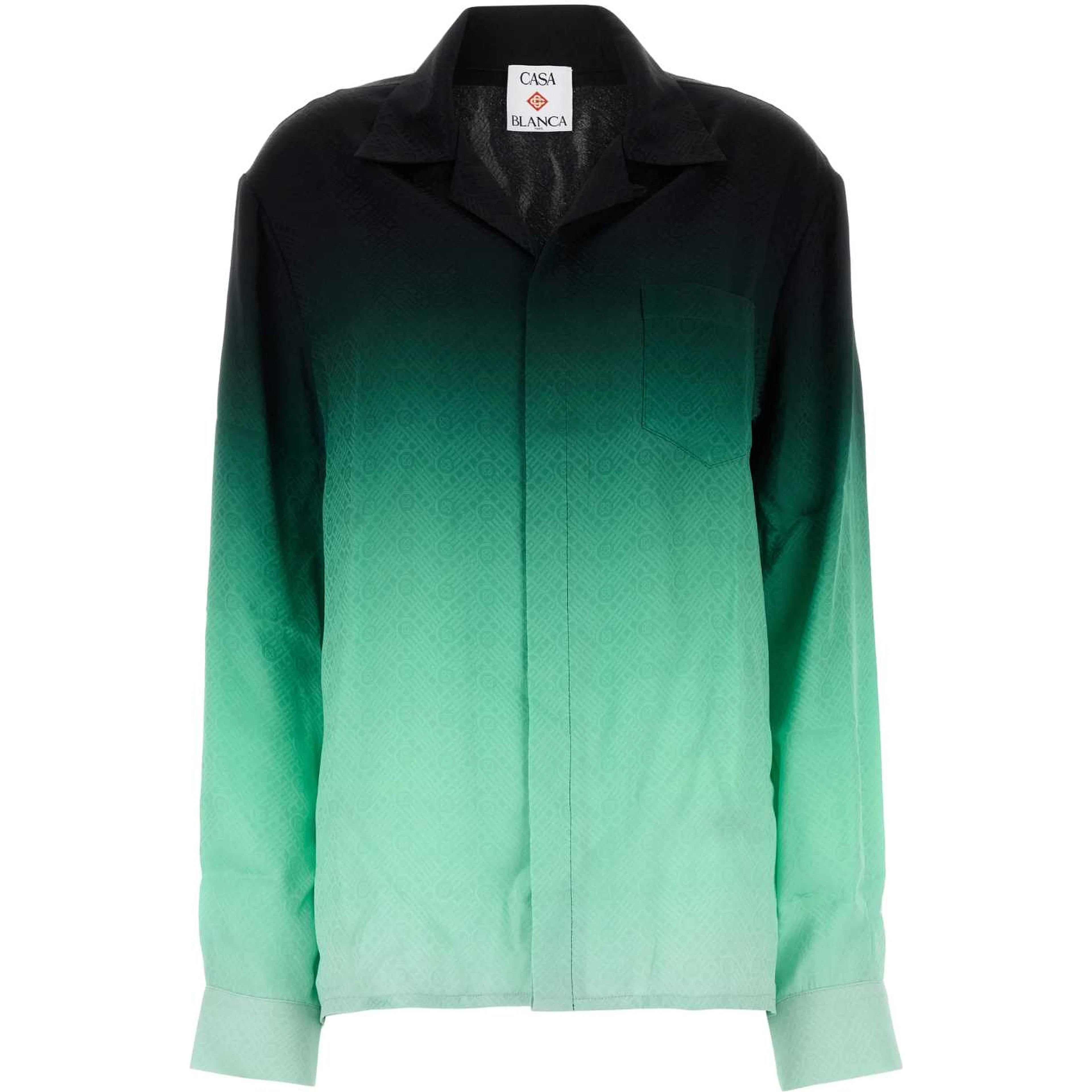 CUBAN COLLAR LONG SLEEVE SHIRT