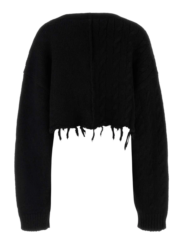 SPLIT CROPPED CARDIGAN alternative