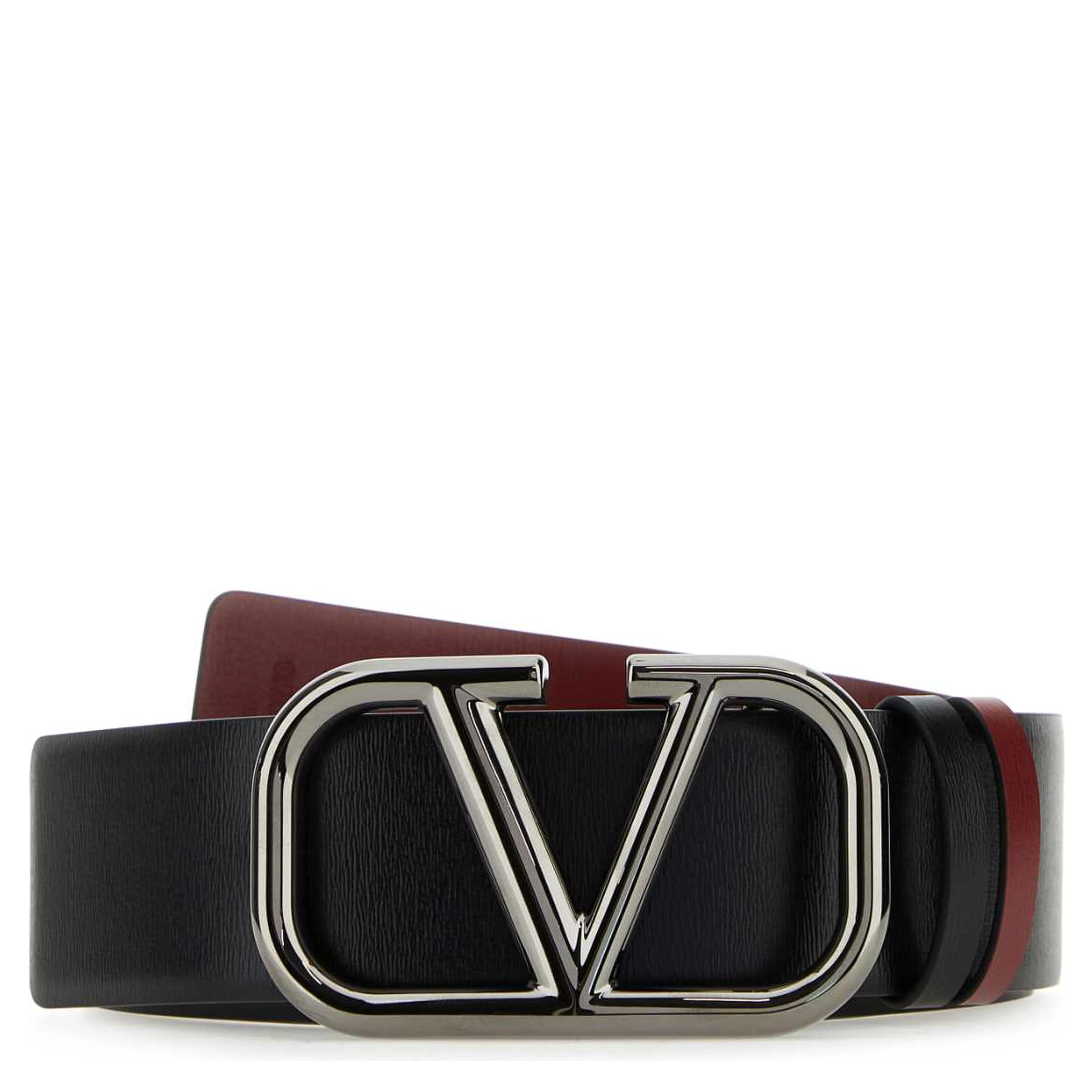 VLogo Signature buckle-fastening belt
