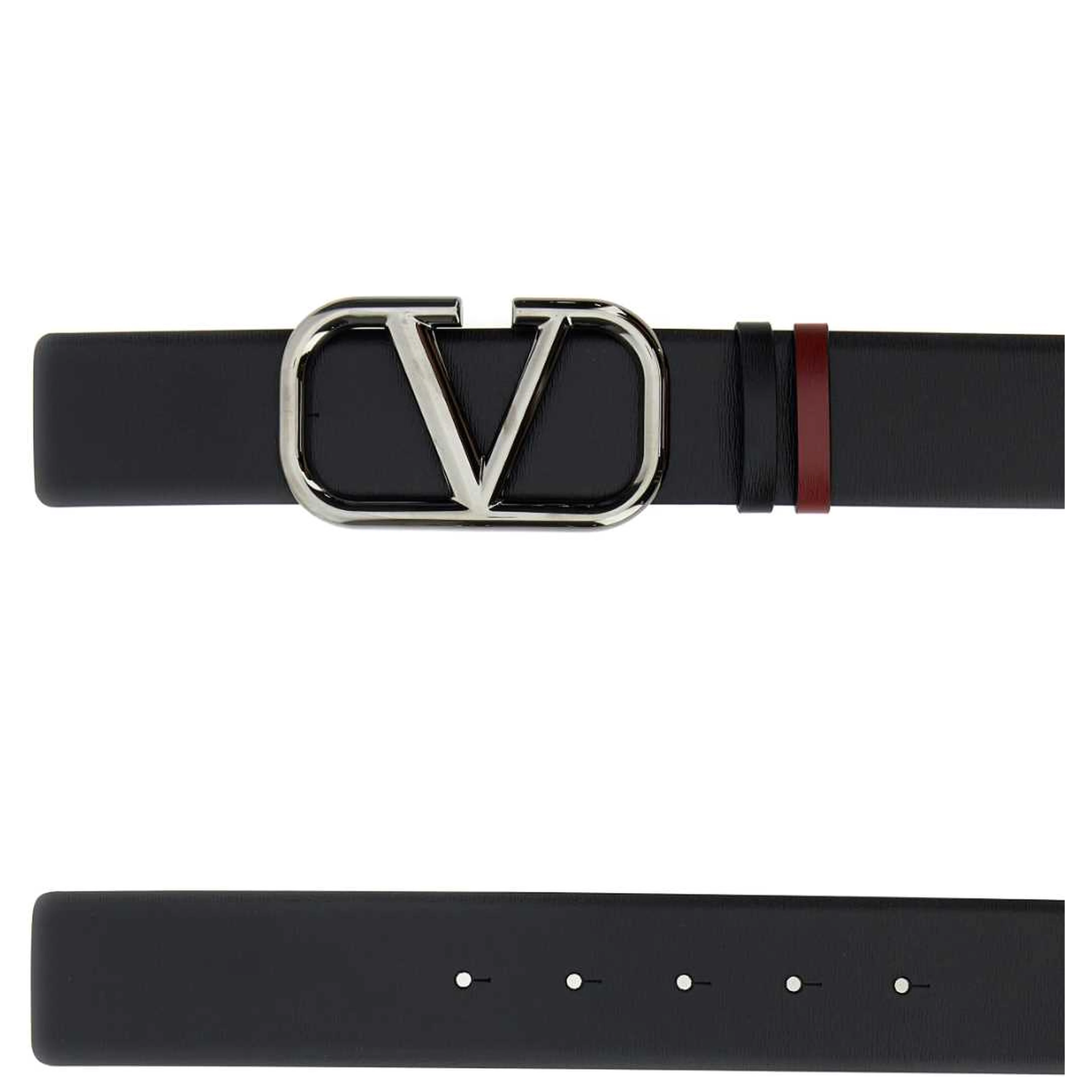 VLogo Signature buckle-fastening belt