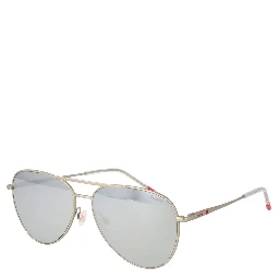 Silver Metal Sunglasses