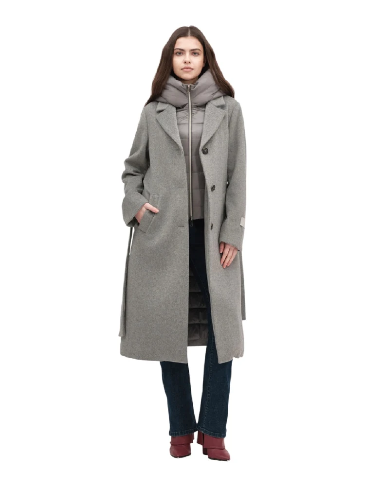 WHITE WISE Coats Grey