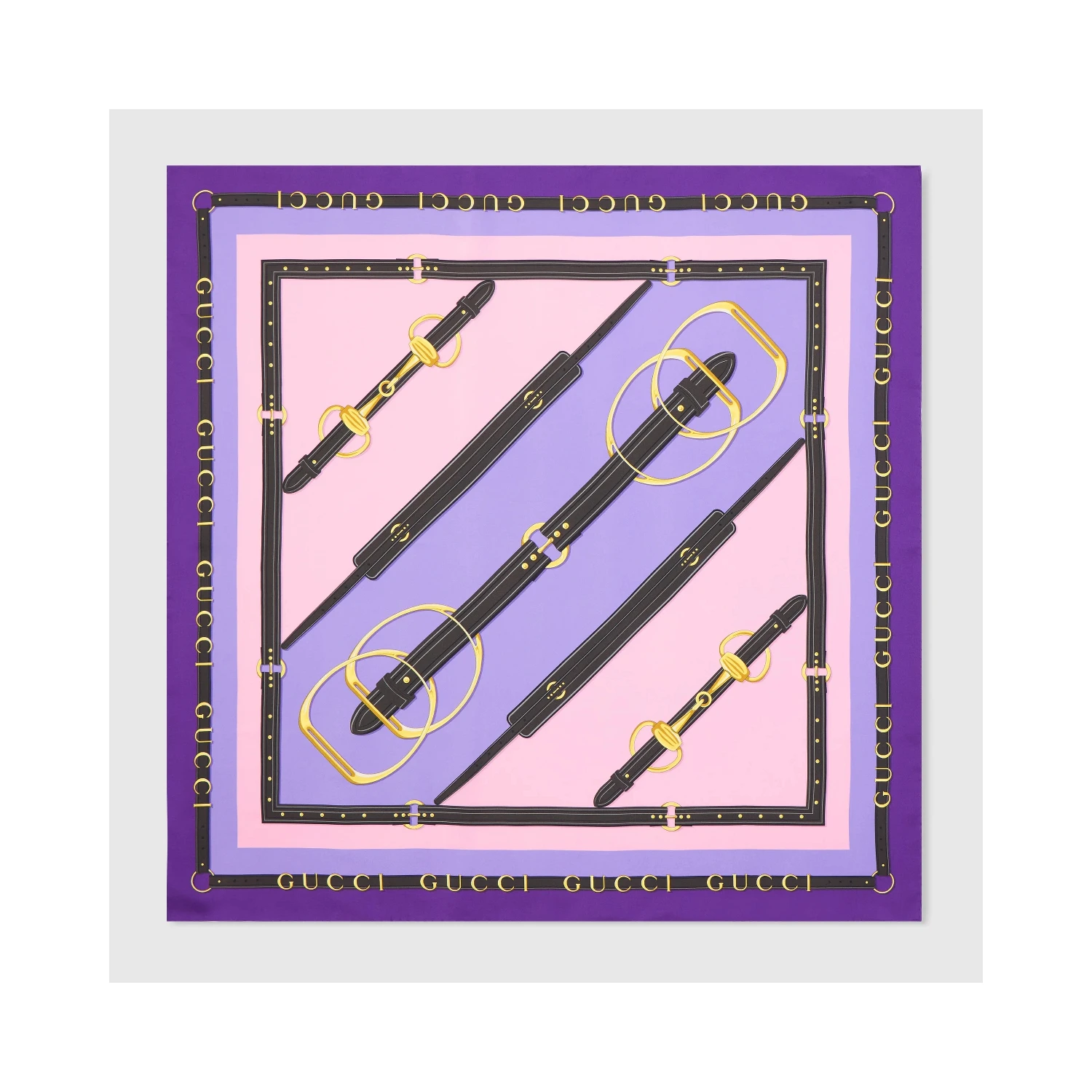 "Heritage" scarf in silk