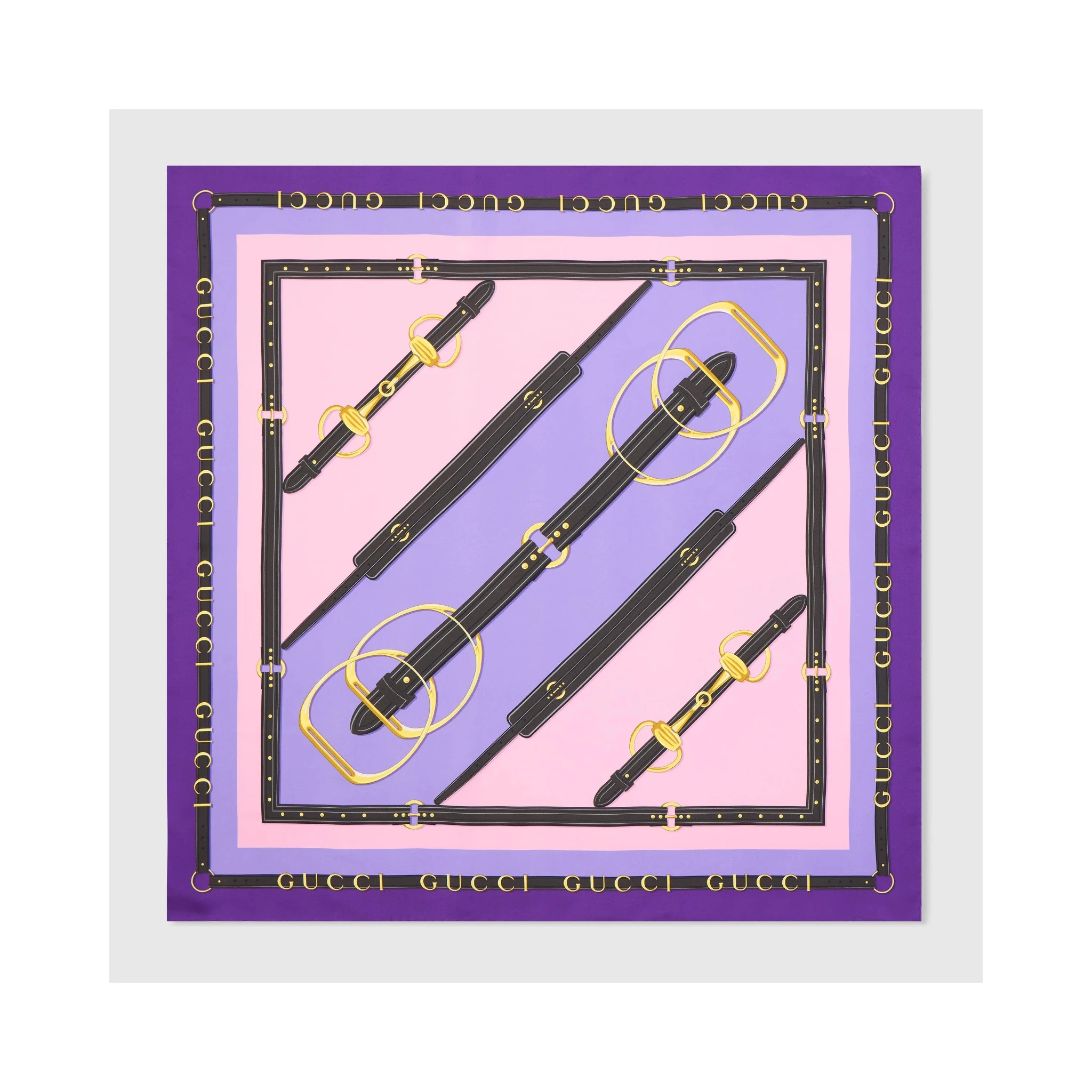 "Heritage" scarf in silk
