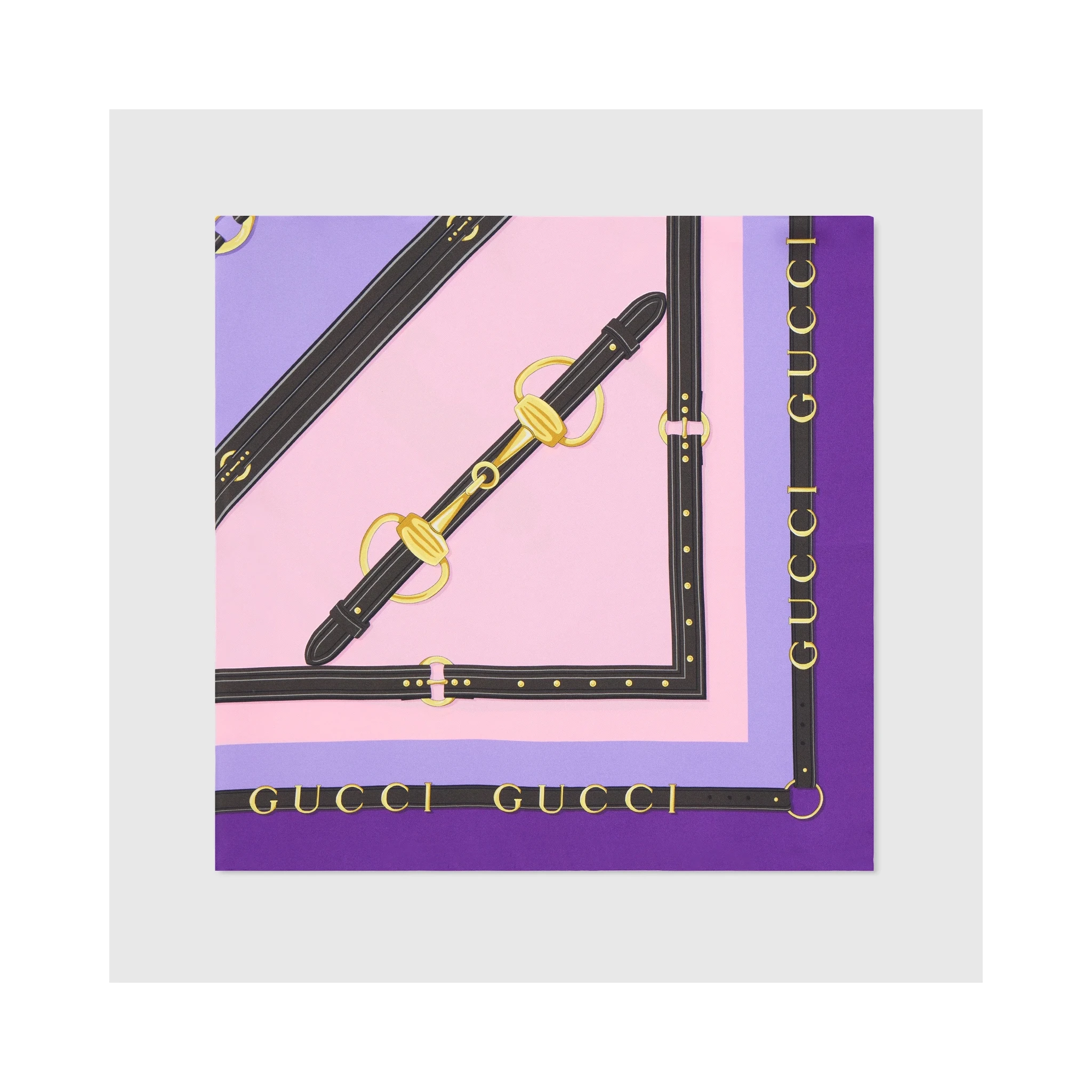 "Heritage" scarf in silk