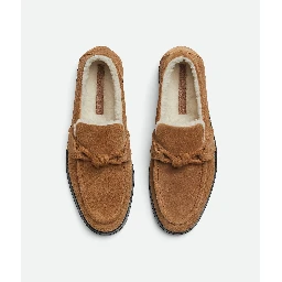 "Astaire" suede leather loafers