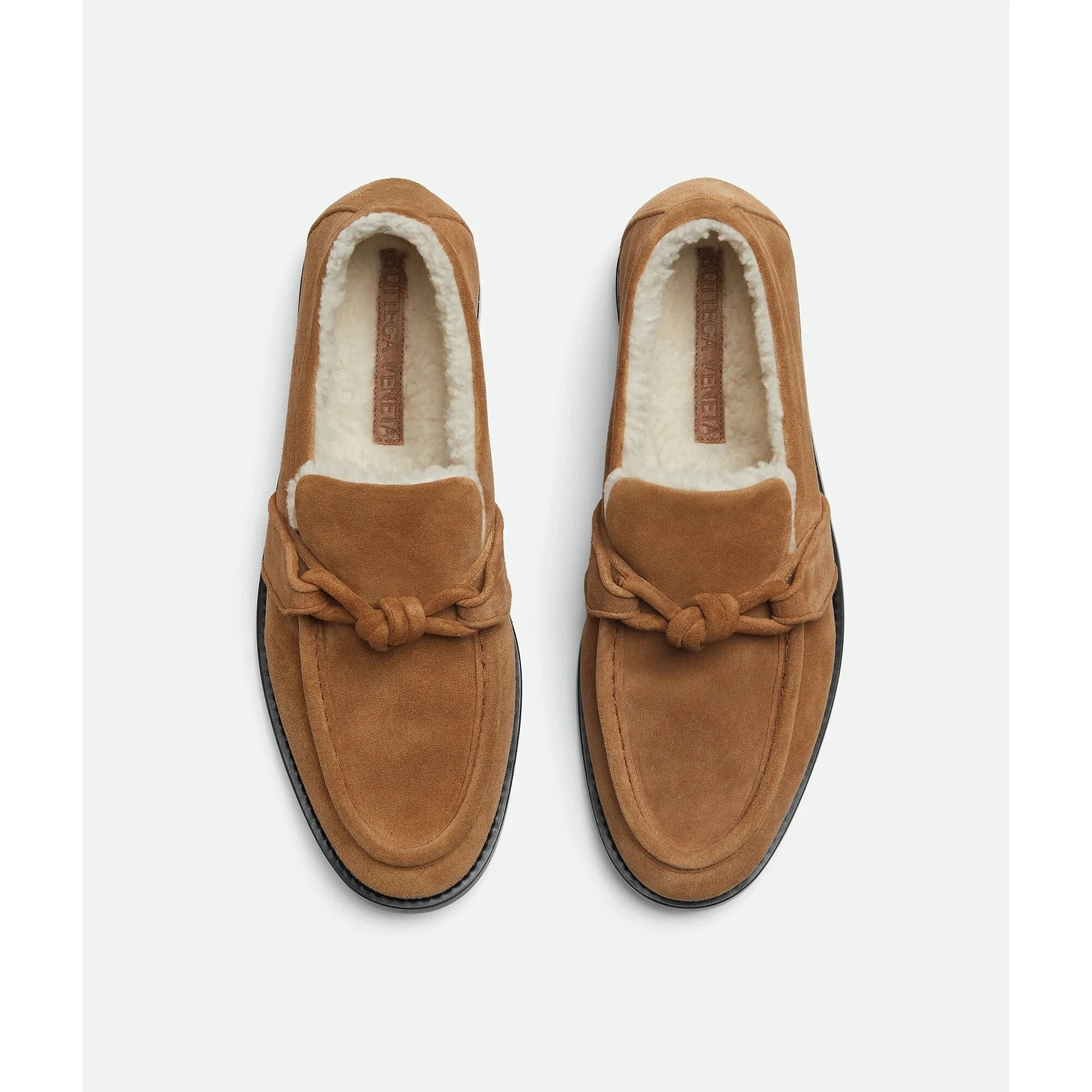 "Astaire" suede leather loafers