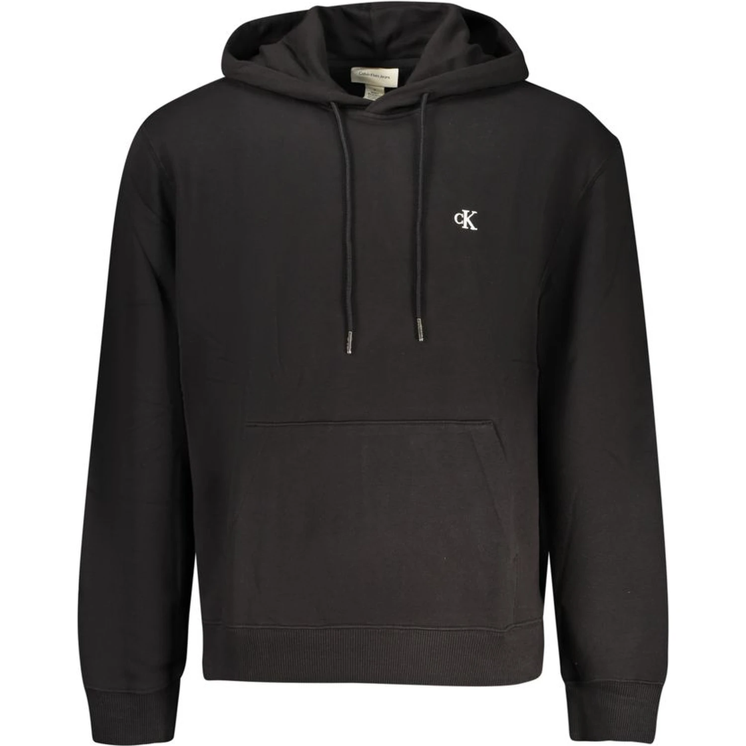 Black Cotton Men's Sweatshirt