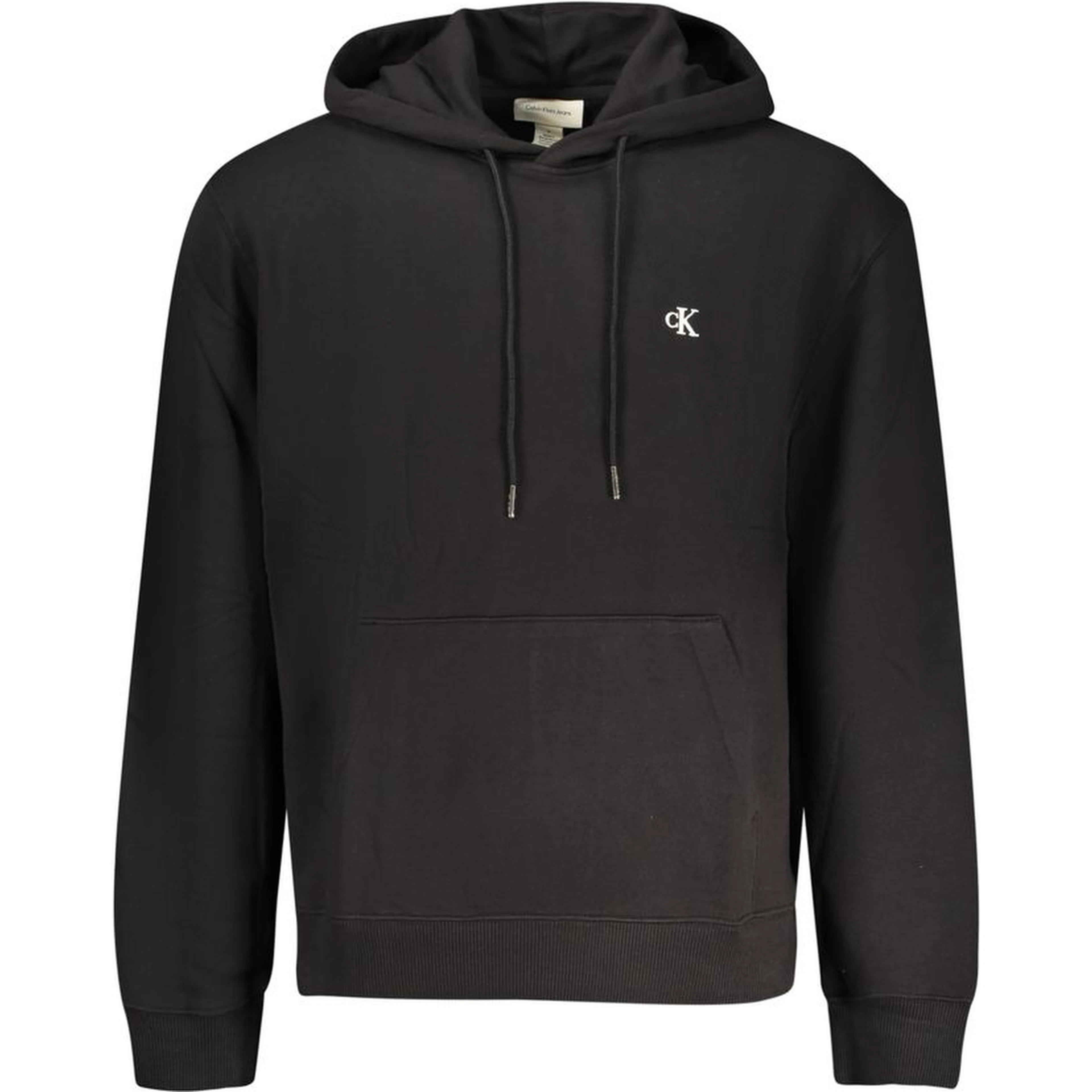 Black Cotton Men's Sweatshirt