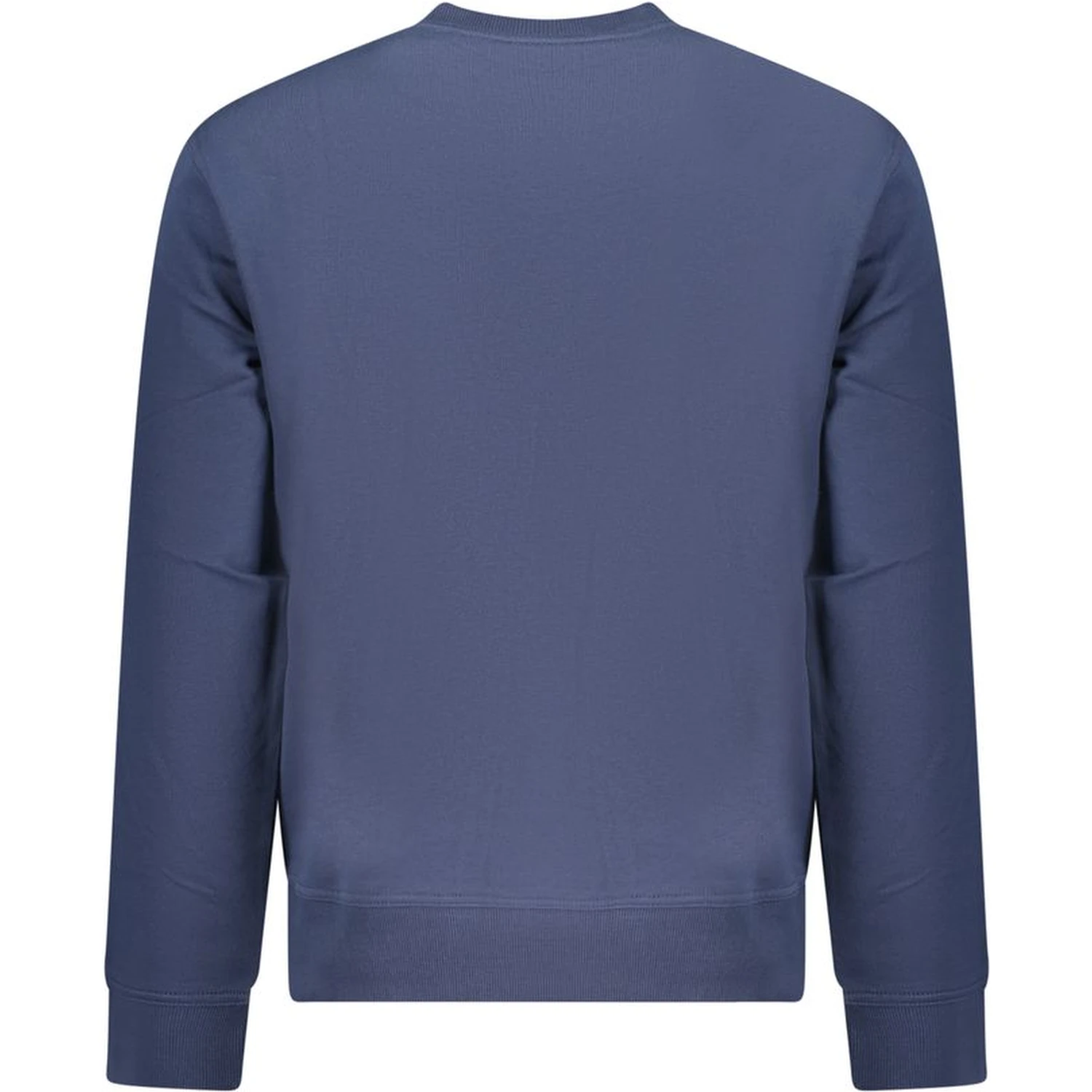 Blue Cotton Men Sweater