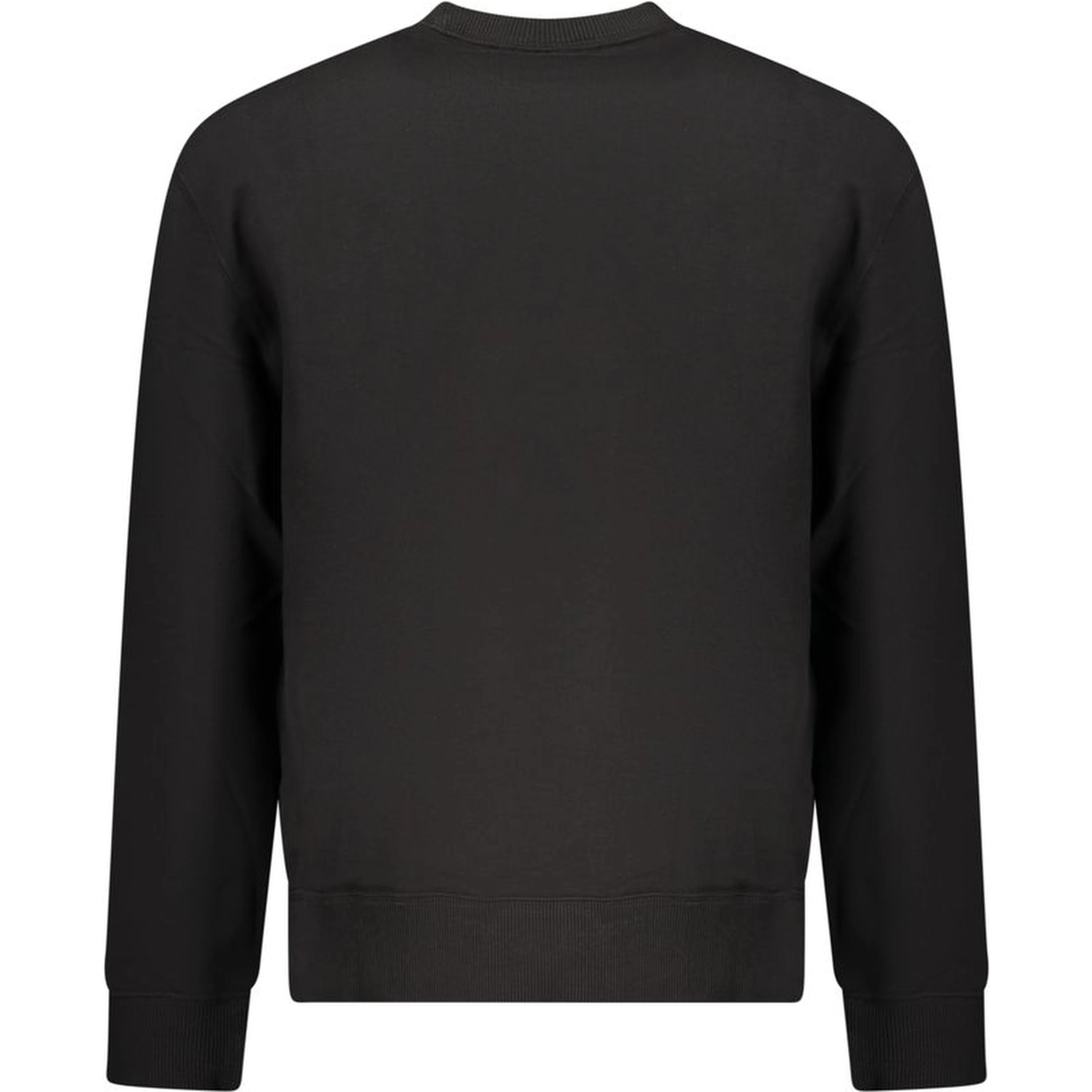 Black Cotton Men's Sweatshirt