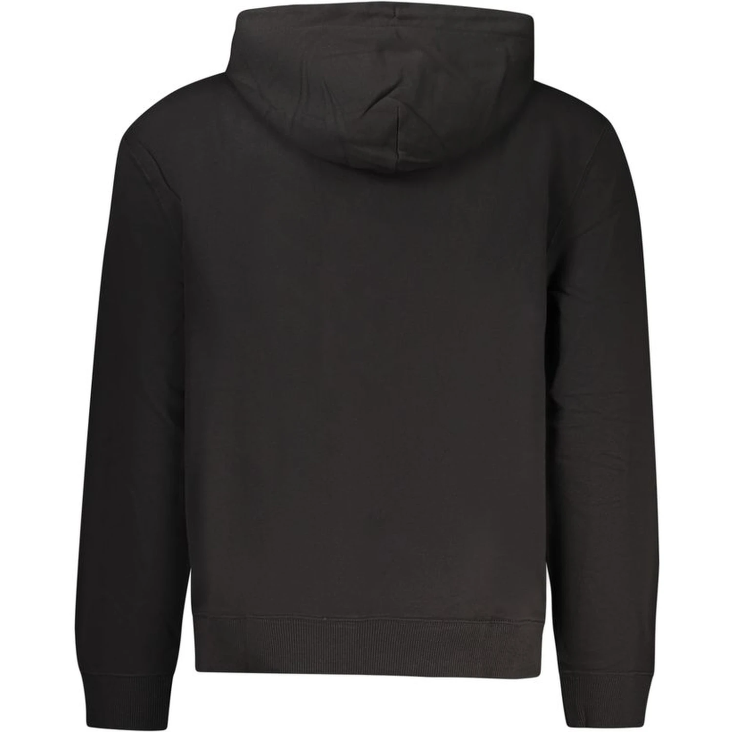 Black Cotton Men's Sweatshirt