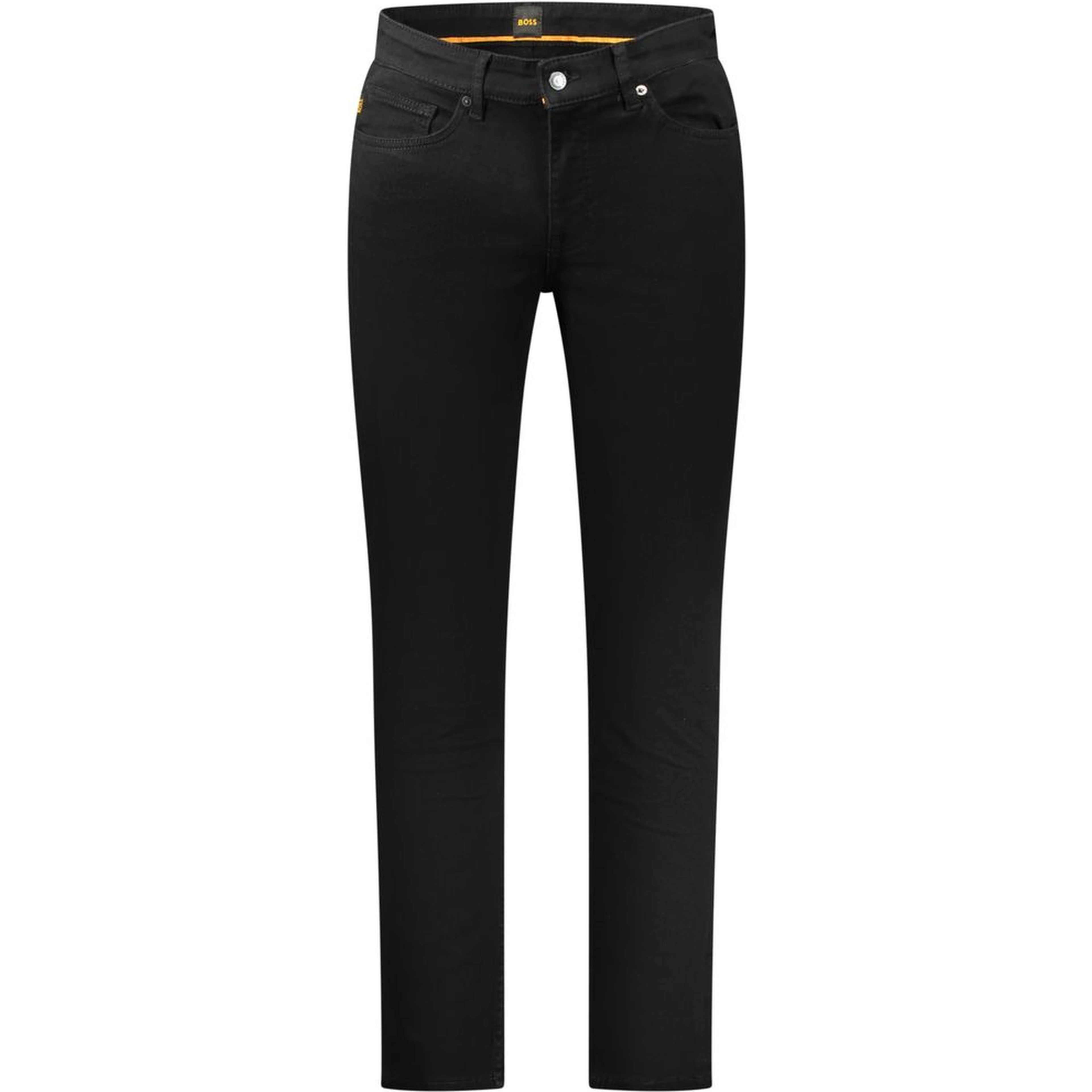 Black Cotton Men Jeans