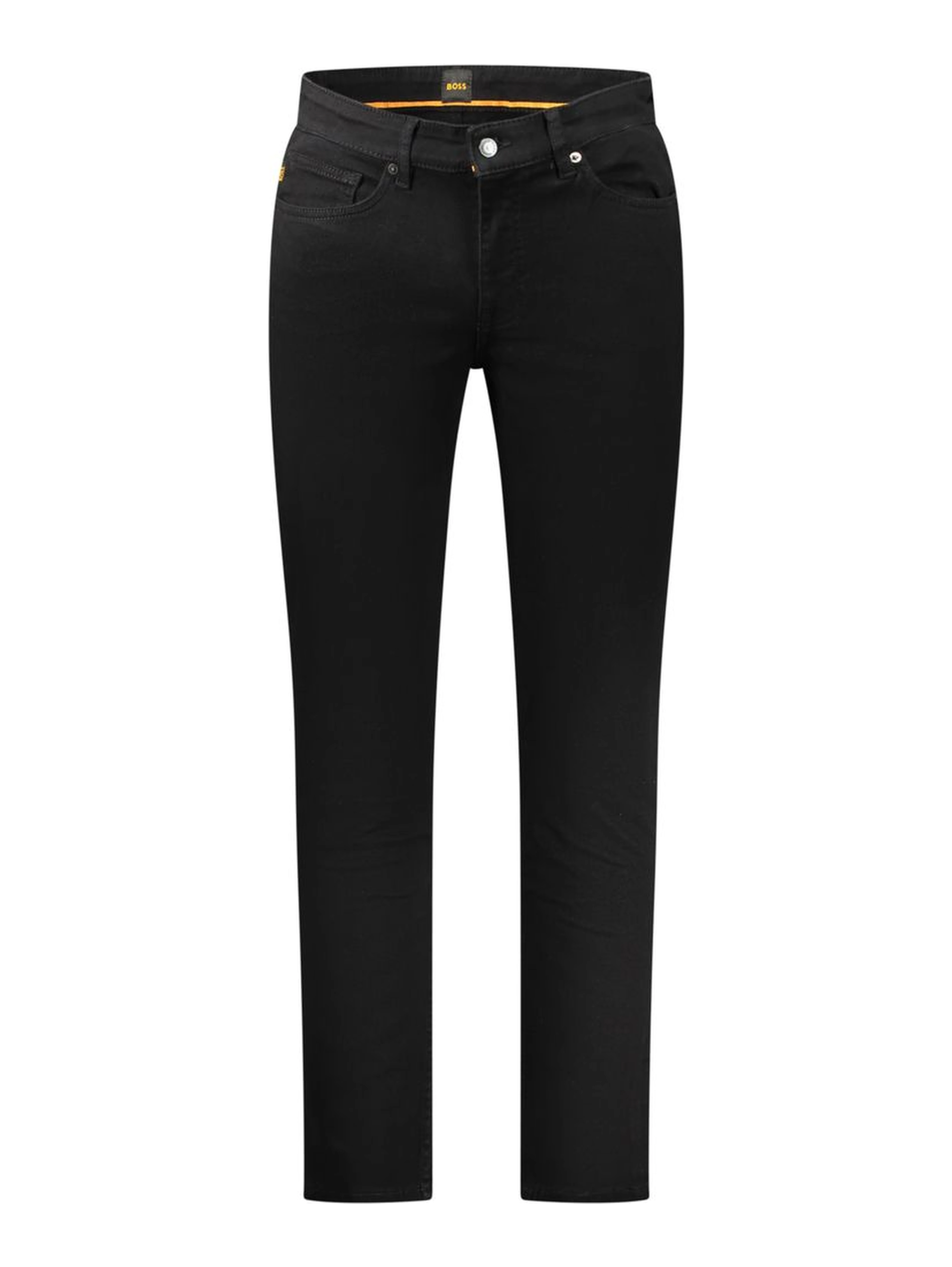 Black Cotton Men Jeans