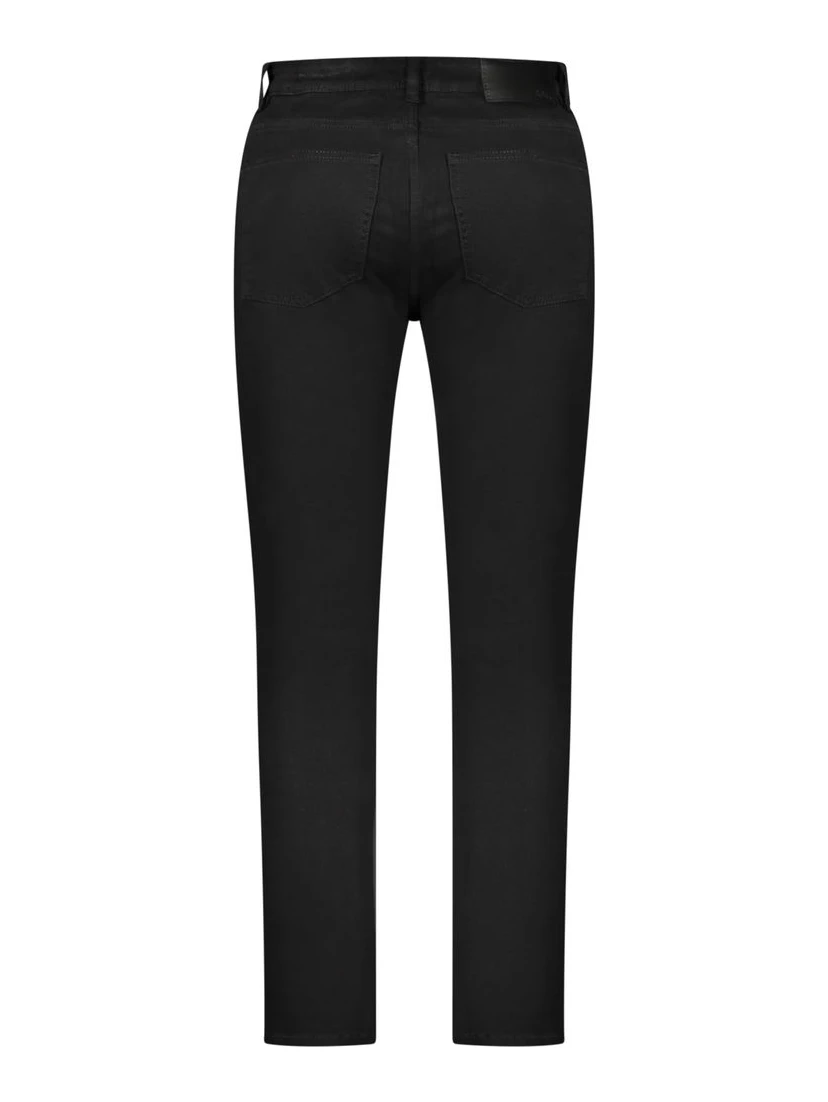 Black Cotton Men Jeans