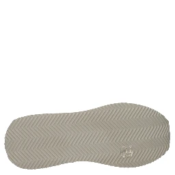 Beige Fabric Low Top Sneakers