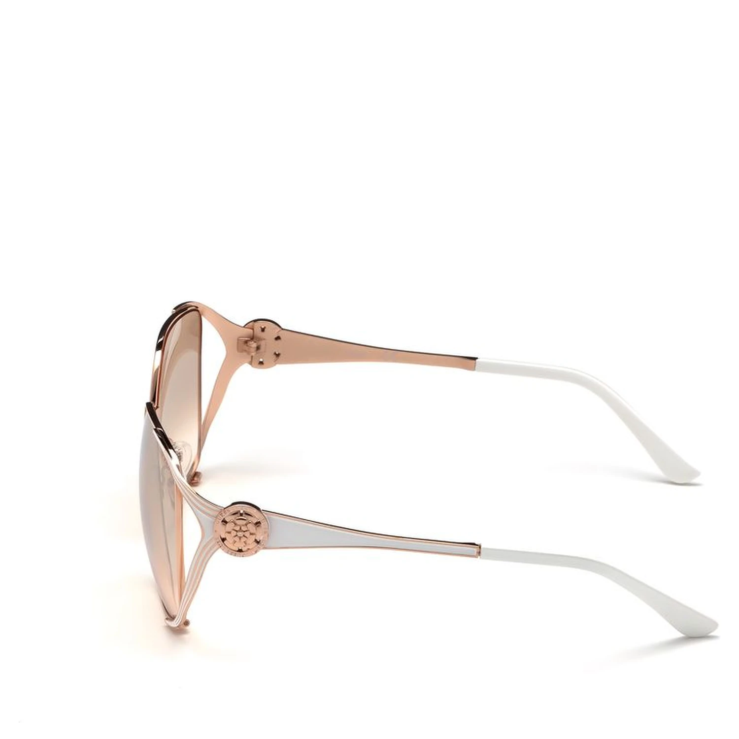 Rose Gold Metal Sunglasses