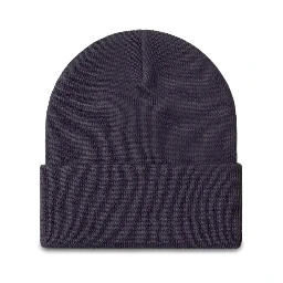 Mens Heather Acrylic Watch Brand-patch Beanie Hat