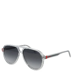 Gray Stainless Steel Sunglasses