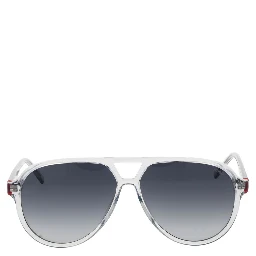 Gray Stainless Steel Sunglasses