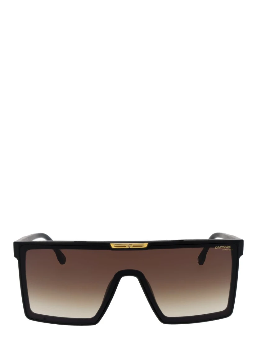 Black Polyamide Sunglasses