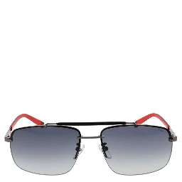 Gray Stainless Steel Sunglasses