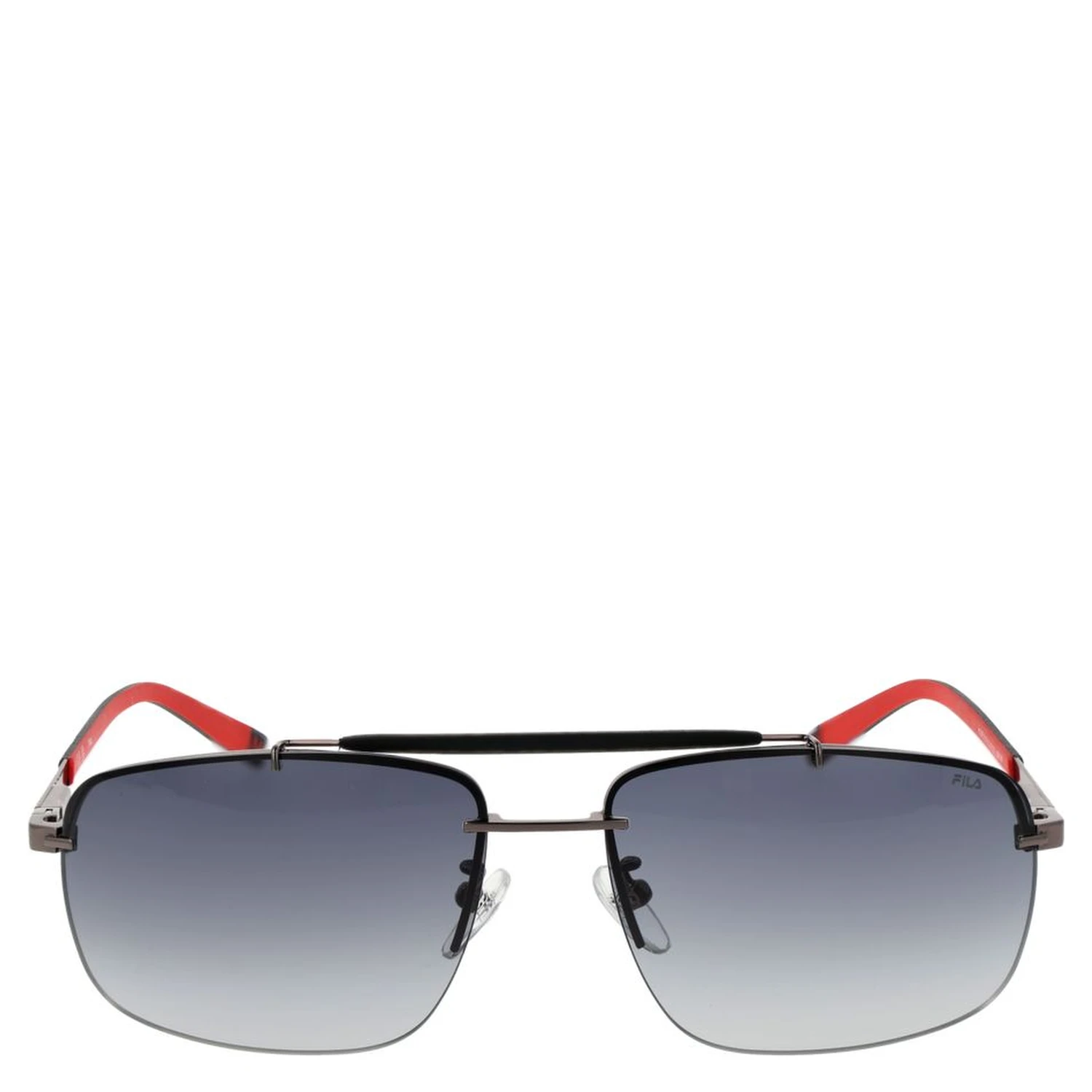 Gray Stainless Steel Sunglasses