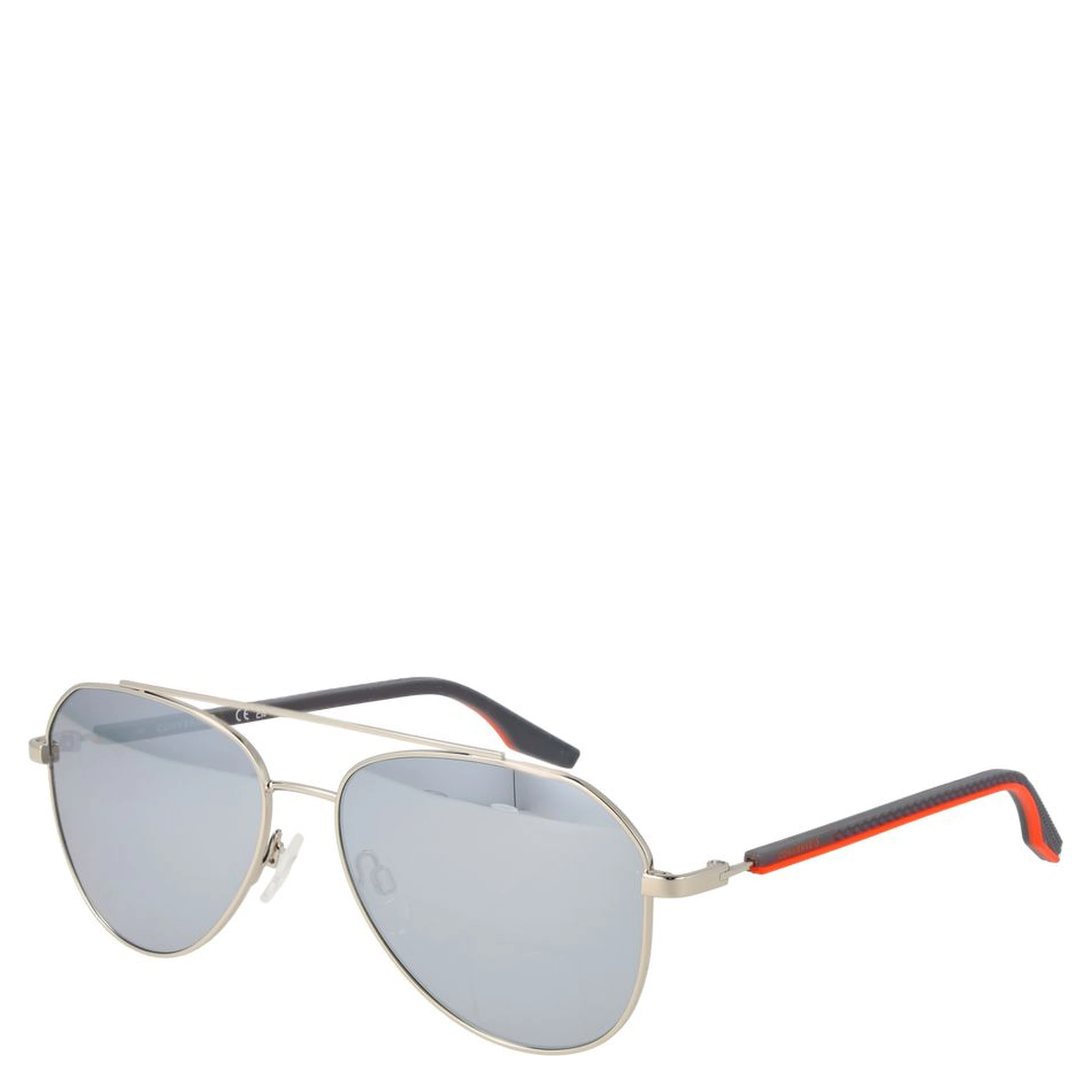 Silver Rubber Sunglasses