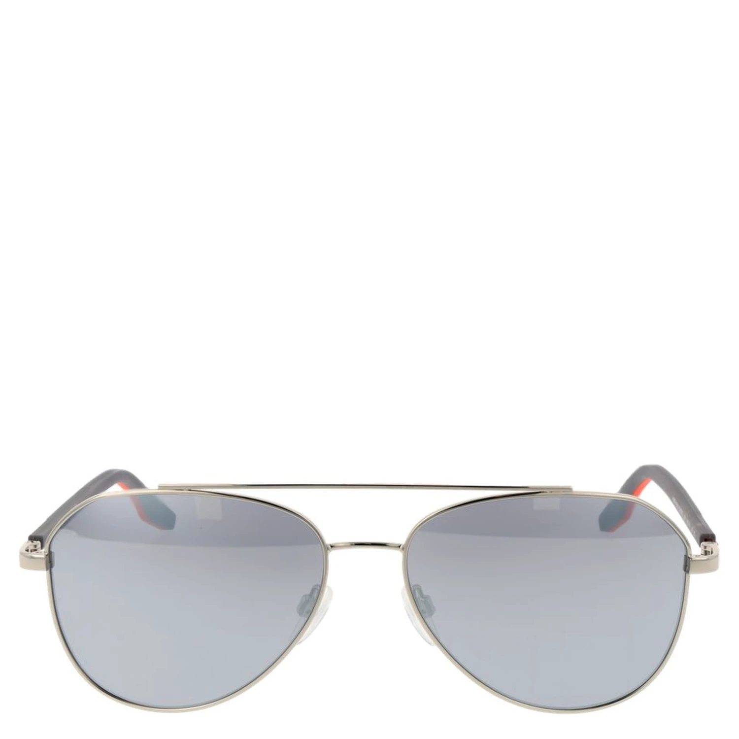 Silver Rubber Sunglasses