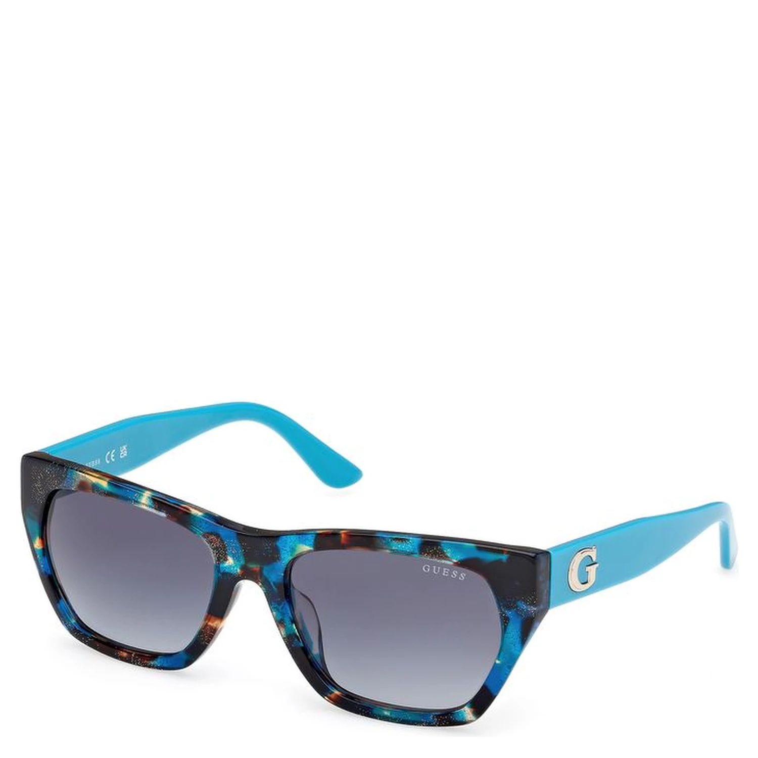 Blue Acetate Sunglasses