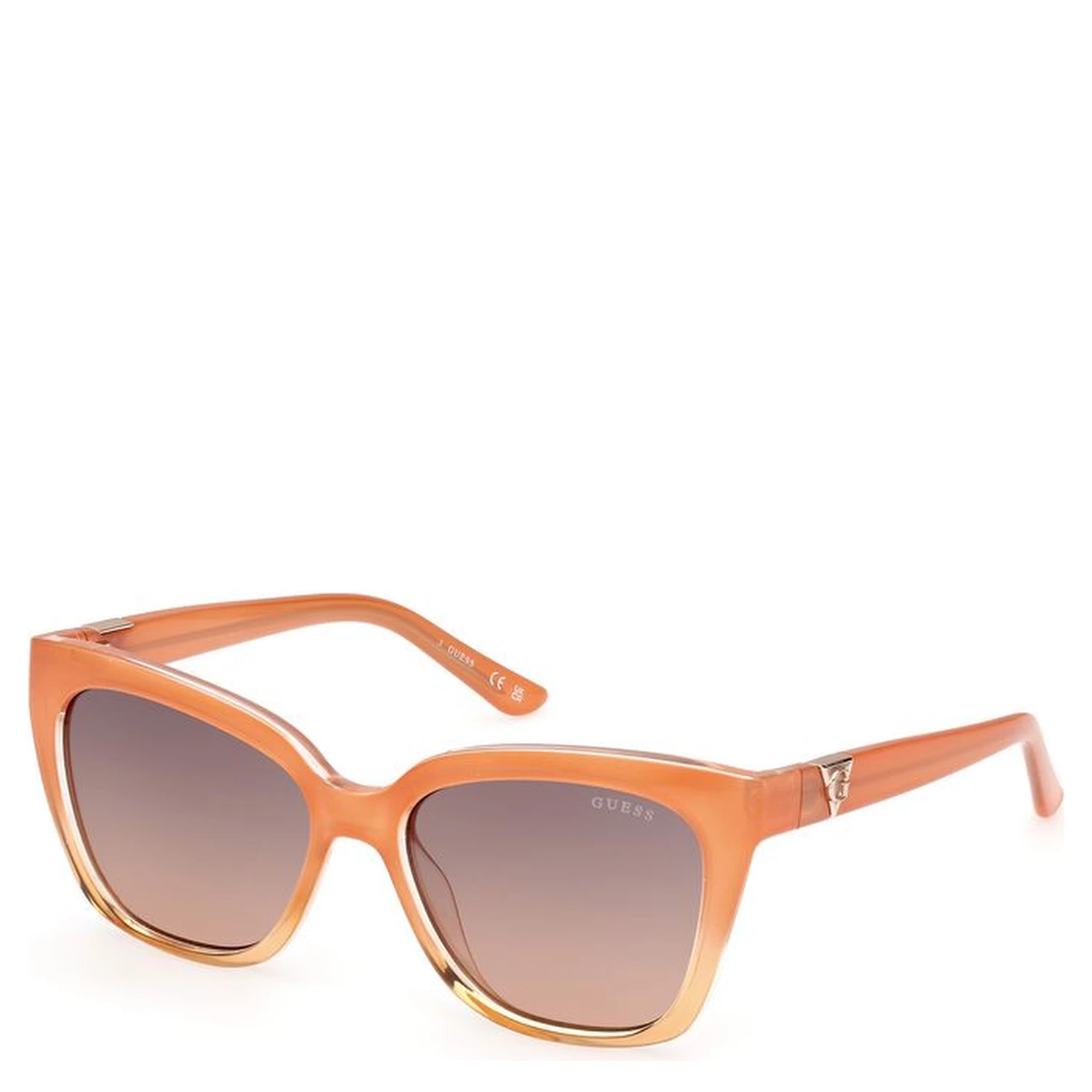 Orange Resin Sunglasses