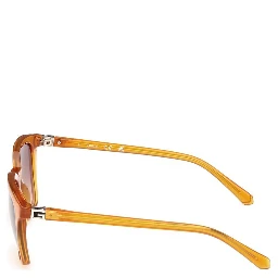 Orange Resin Sunglasses