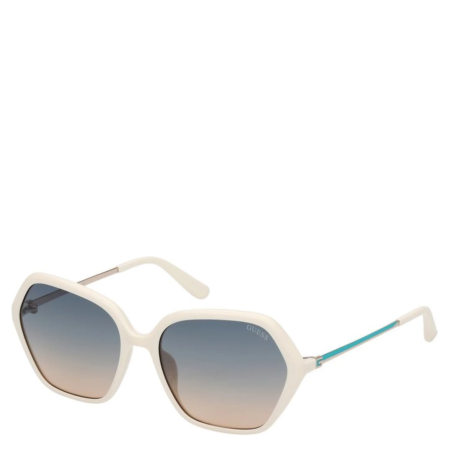 White Resin Sunglasses