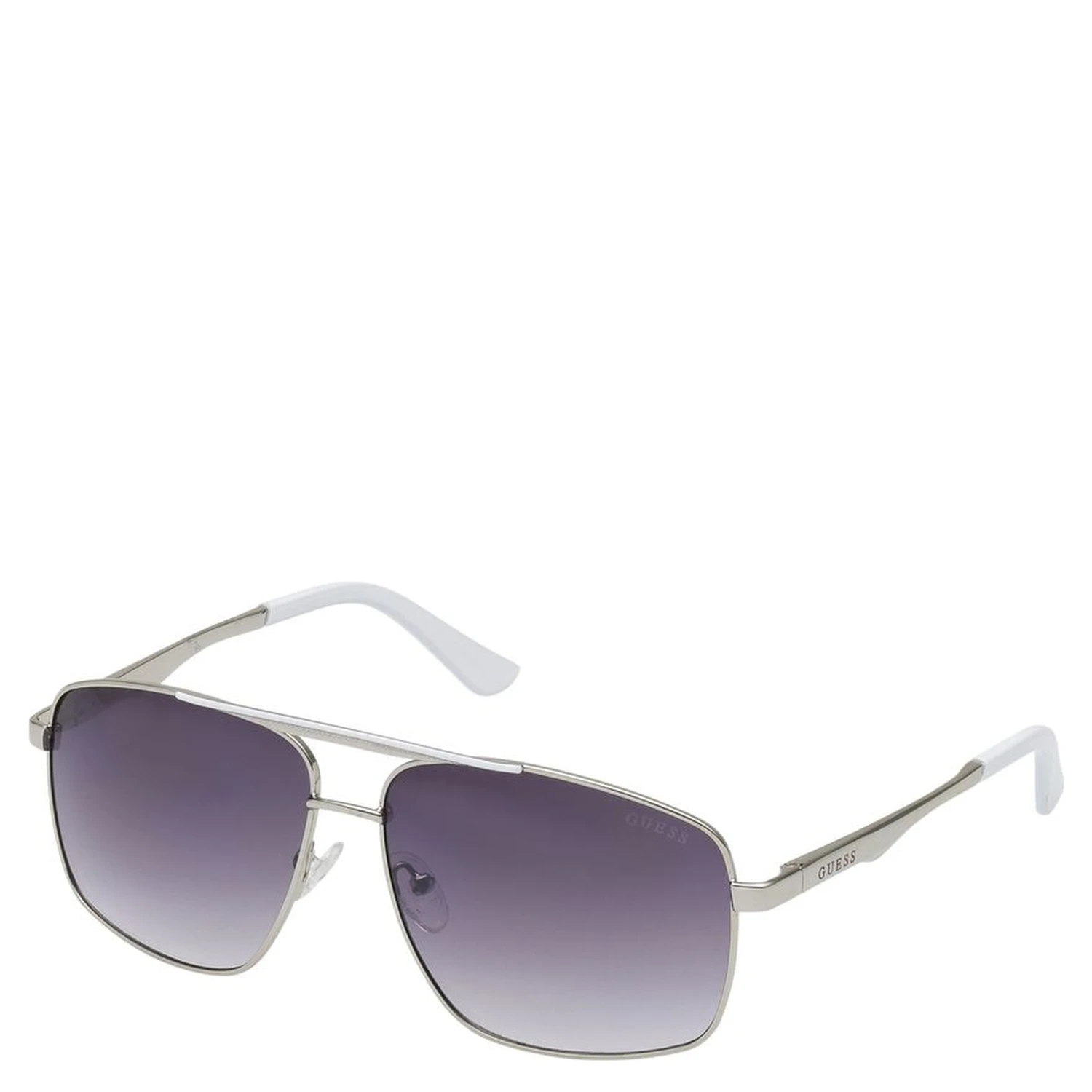 Gray Metal Sunglasses