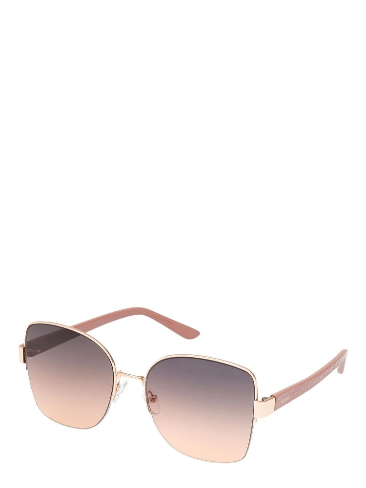 Multicolor Metal Sunglasses