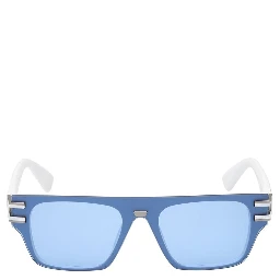White Resin Sunglasses