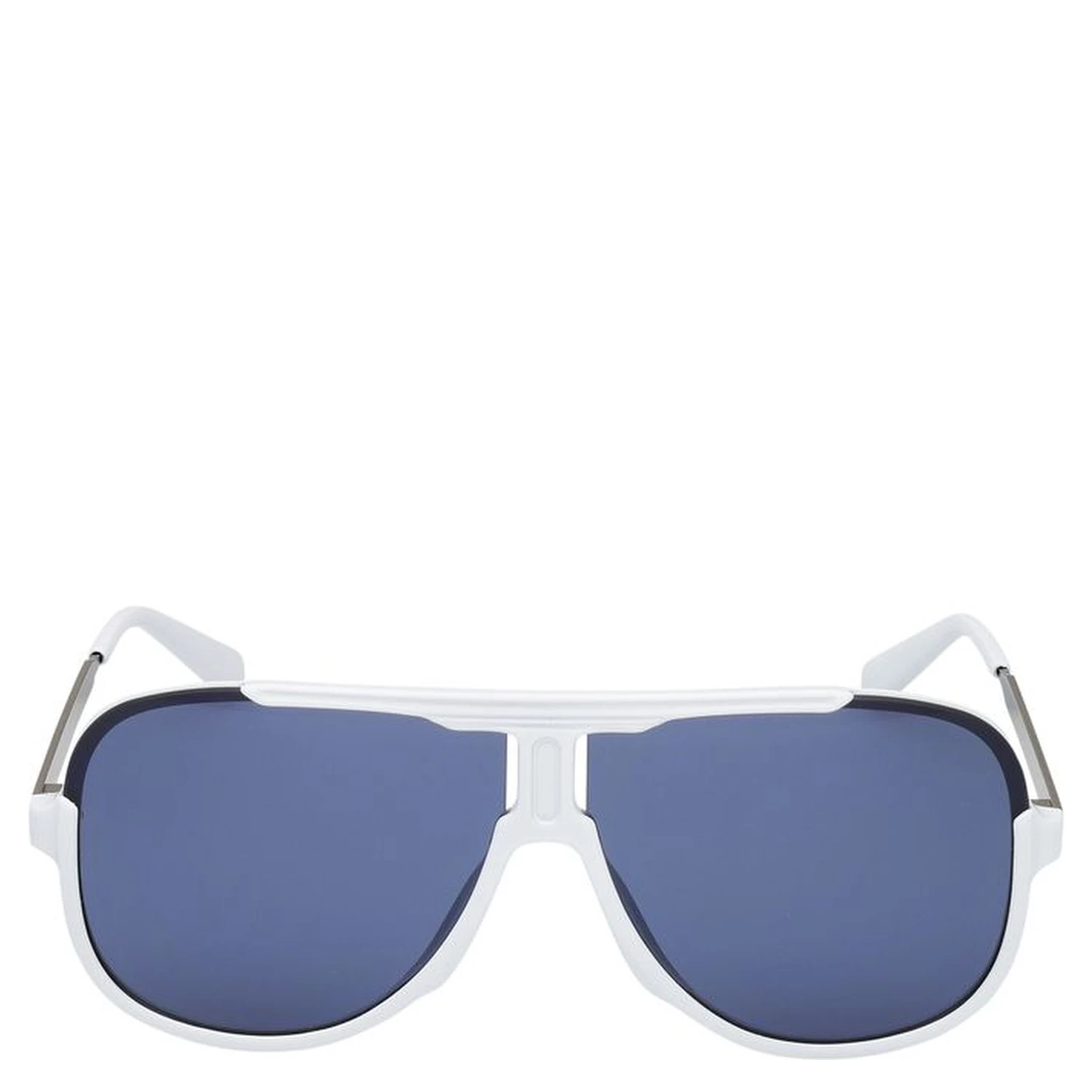 White Resin Sunglasses