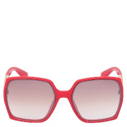 Red Resin Sunglasses