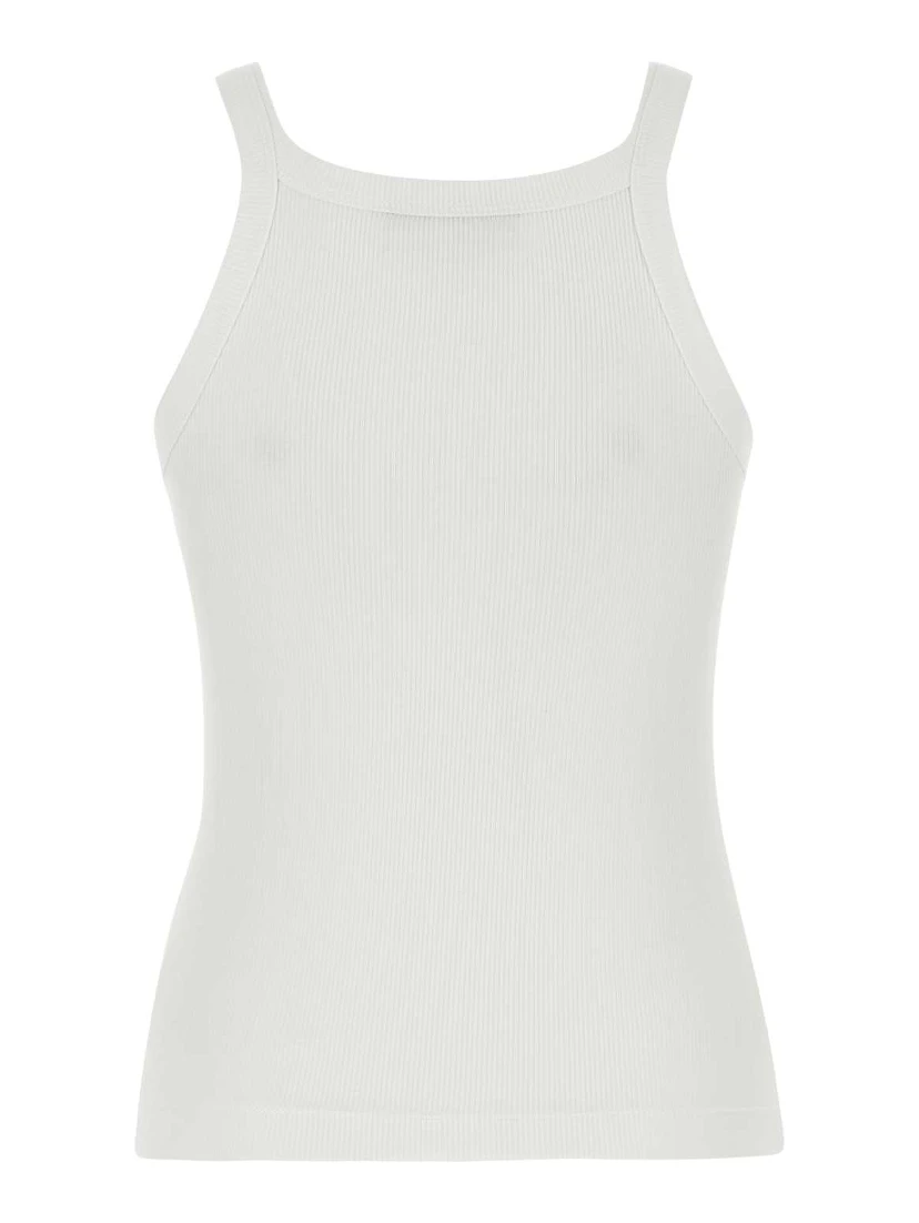 TOP FENDI RIBBED COTTON JERSEY