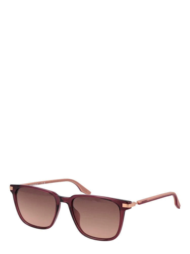 Burgundy Rubber Sunglasses