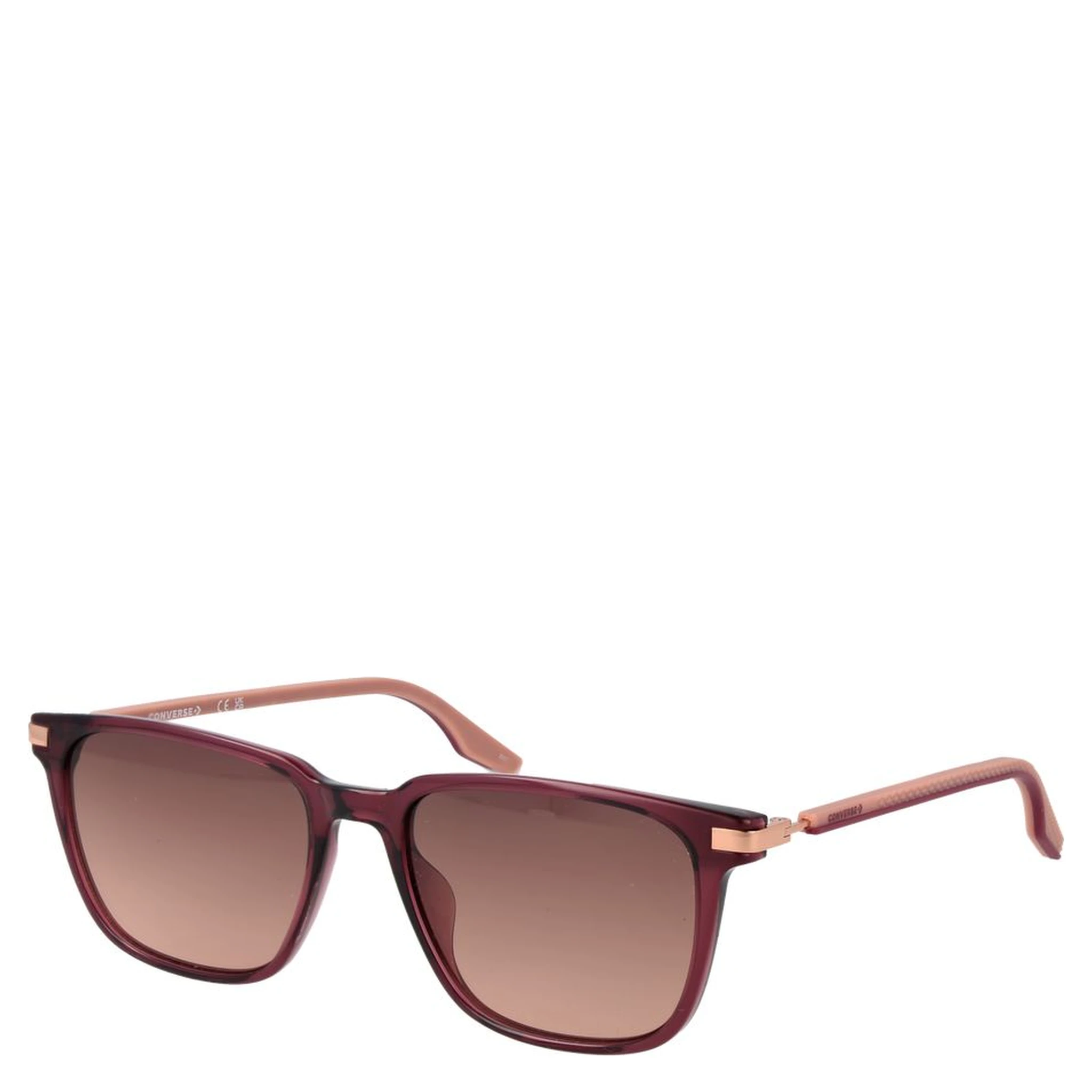 Burgundy Rubber Sunglasses
