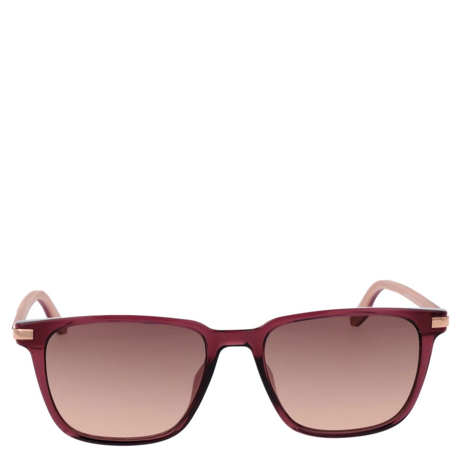 Burgundy Rubber Sunglasses