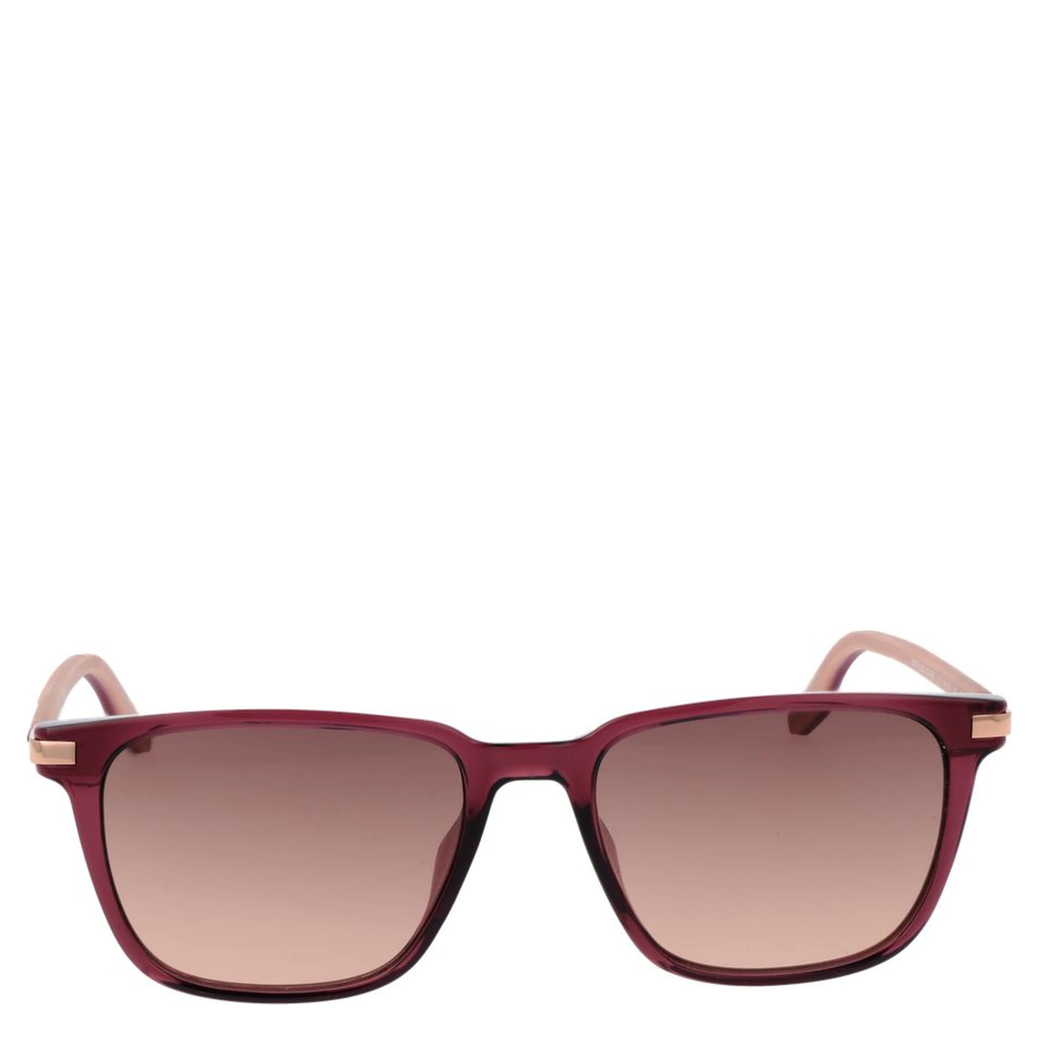 Burgundy Rubber Sunglasses