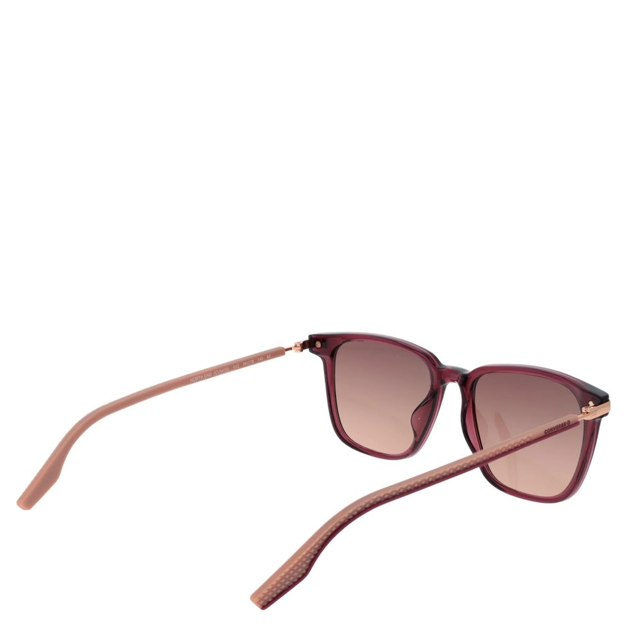 Burgundy Rubber Sunglasses