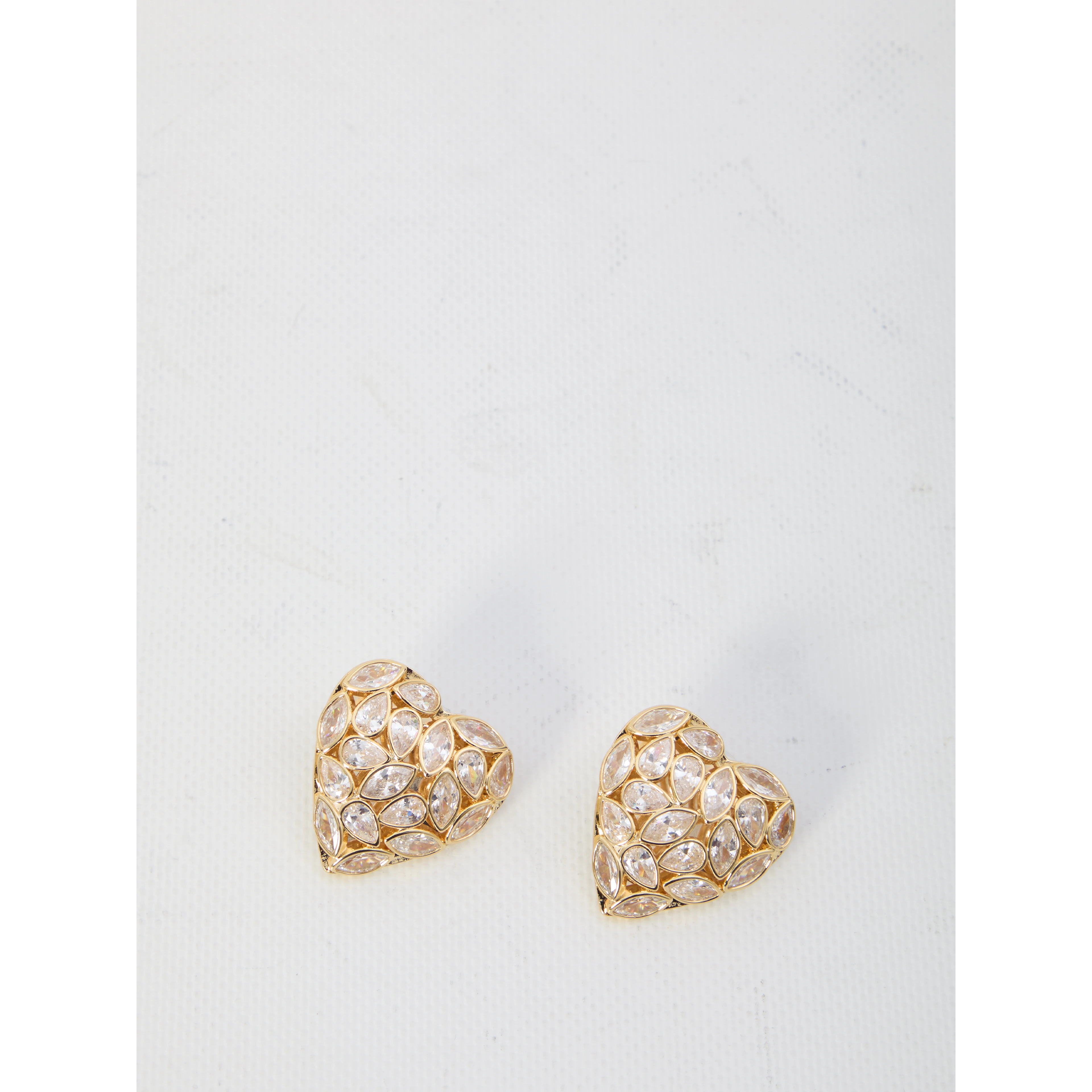 Embellished Heart earrings