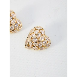 Embellished Heart earrings
